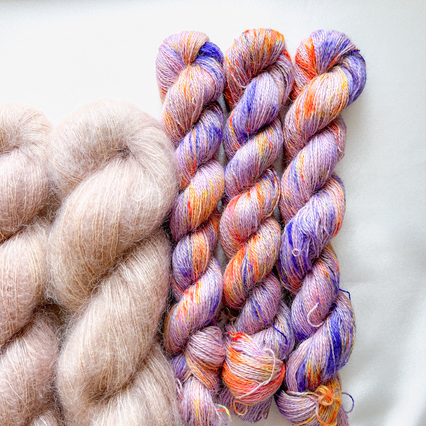 Yarn Kit Bundles - Qing Fibre - Indie Hand-Dyed Yarn