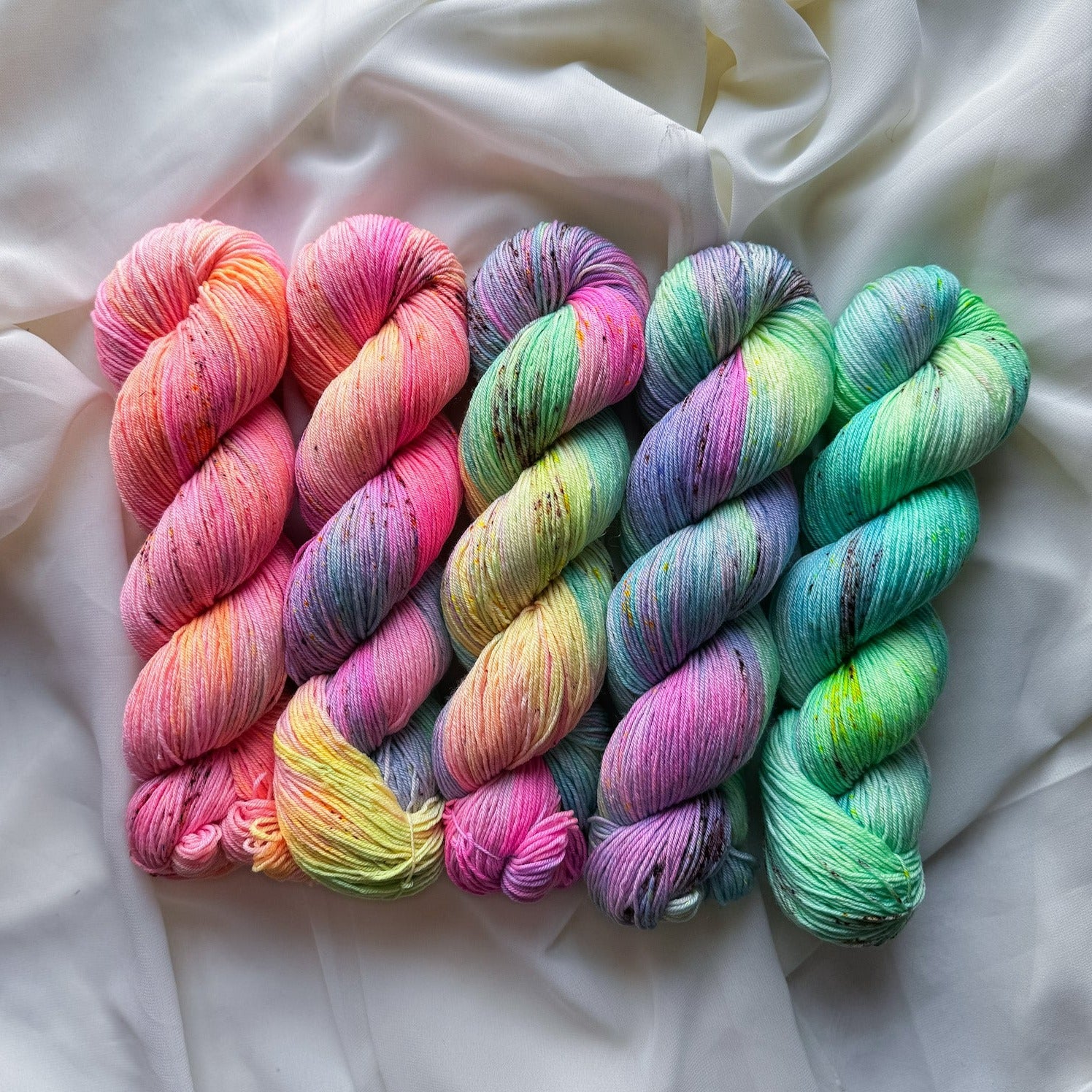 Yarn Kit Bundles - Qing Fibre - Indie Hand-Dyed Yarn