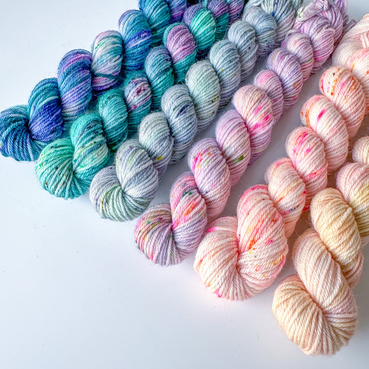 Pre Order - Andrea Mowry - Embrace Cowl: Celestial Fade Kit  - Merino Fingering Mini's