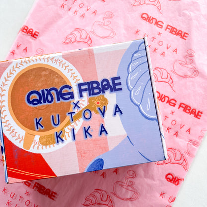 Pre-Order - Qing Fibre x Kutovakika Project Box: Kika's Café