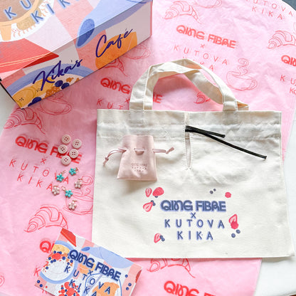 Pre-Order - Qing Fibre x Kutovakika Project Box: Kika's Café