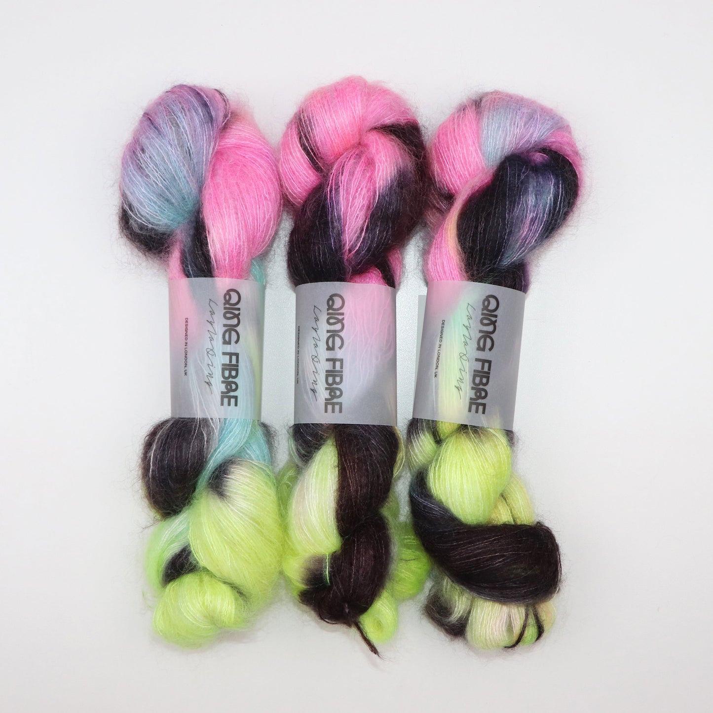 Kid Mohair Silk - Neon Noir