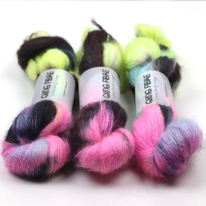 Kid Mohair Silk - Neon Noir