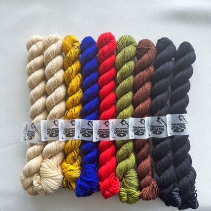 Lydia Morrow - Ballistics Bib Kit - Merino Sock Minis