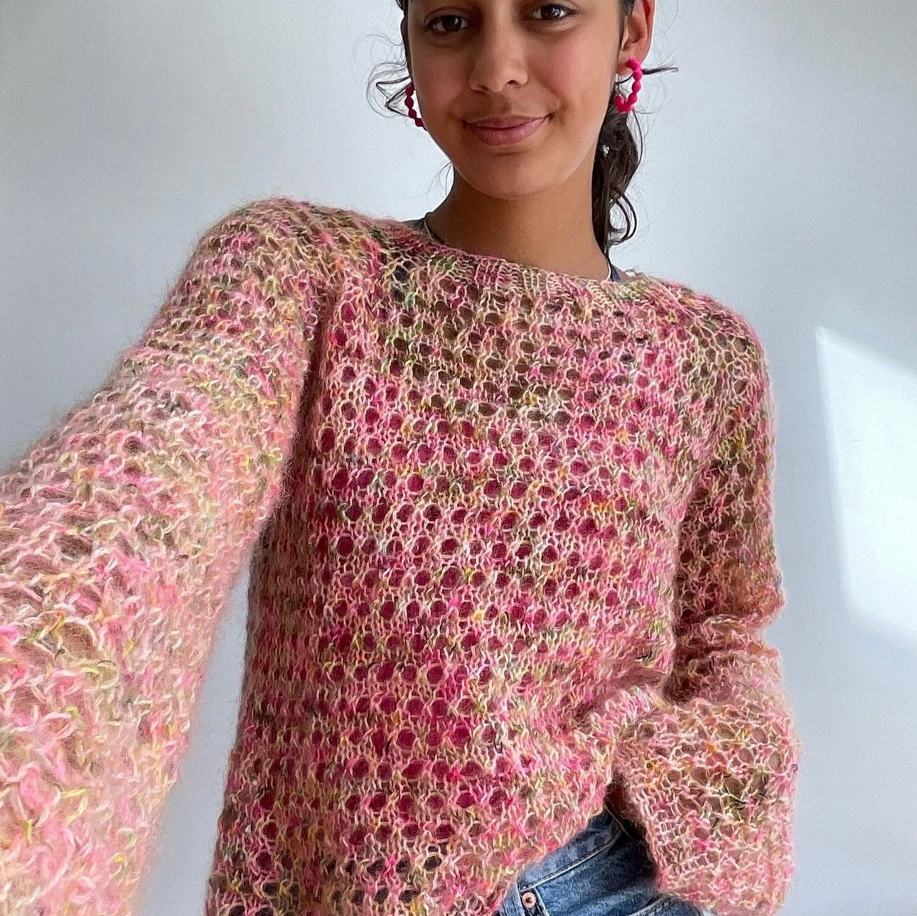 Made By Rosh Lisbon Lace Kit - Wensleyhaze & Mohair - Cherry Hill