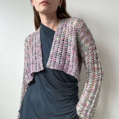 ROWS Knitwear 'Scribble Cardigan' Kit - Wensleyahaze - Mandrake